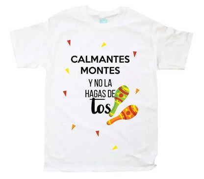 Playera Calmantes Montes Blanco / EEG / Caballero - Coveme - vista lateral