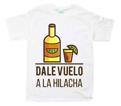 Playera Dale Vuelo Blanco / EEG / Caballero - Coveme - vista lateral