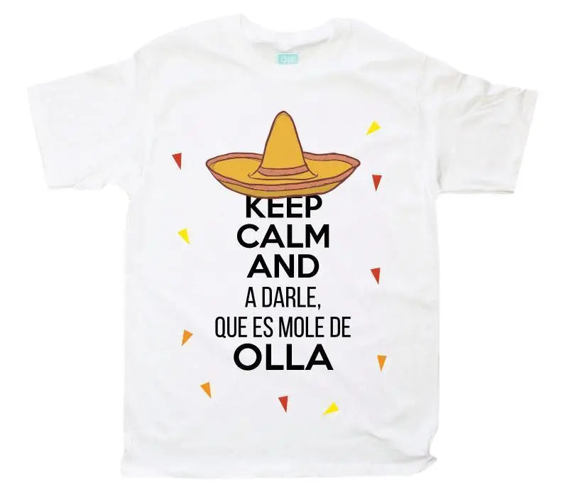 Playera Mole de Olla Blanco / EEG / Caballero - Coveme - vista lateral