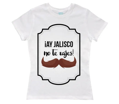 Playera Ay Jalisco Blanco / EEG / Dama - Coveme - vista lateral
