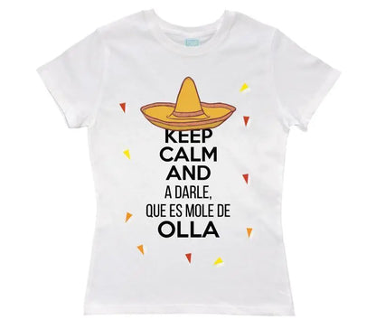 Playera Mole de Olla Blanco / EEG / Dama - Coveme - vista lateral
