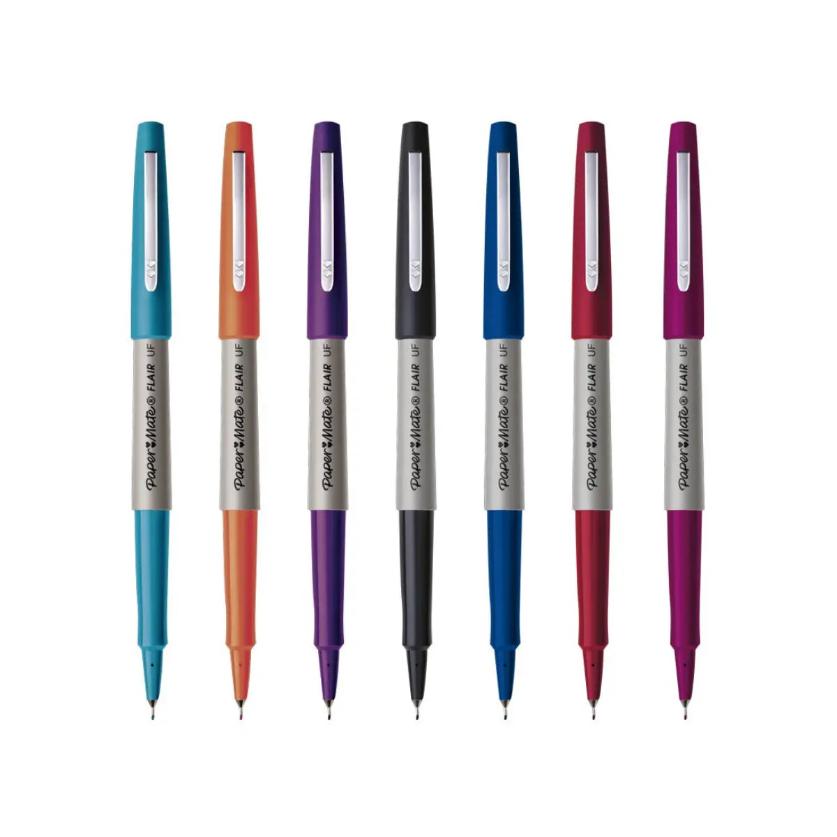 Plumones Paper Mate Flair Colores Surtidos 8 piezas - Papermate - accesorios