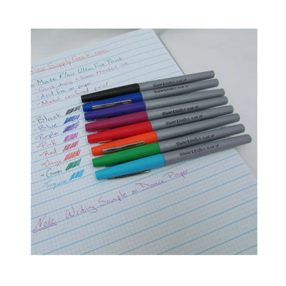Plumones Paper Mate Flair Colores Surtidos 8 piezas - Papermate