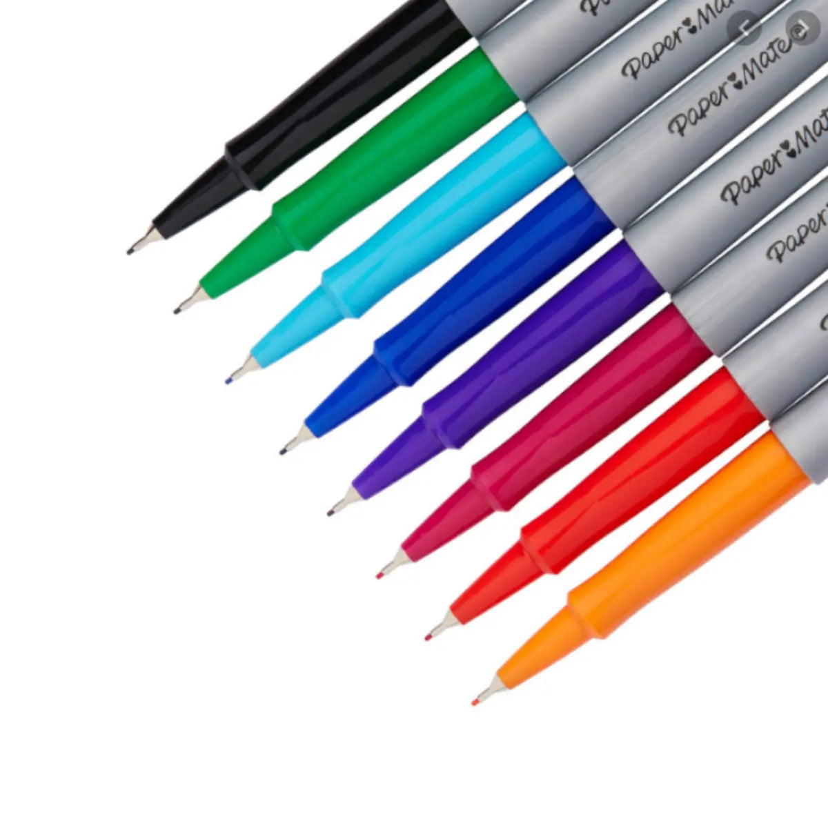 Plumones Paper Mate Flair Colores Surtidos 8 piezas - Papermate - empaque