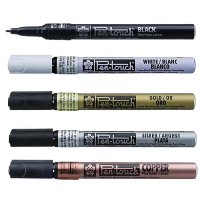 Plumones Permanentes Punto Mediano Pen Touch - MarchanteMX