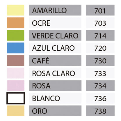 POLITEC - Pintura textil nacarada Línea Hobby Politec