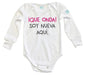 Body Bebe Que Onda Niña - MarchanteMX