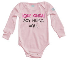 Body Bebe Que Onda Niña - MarchanteMX