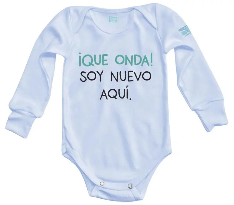 Body Bebe Que Onda Niño - MarchanteMX