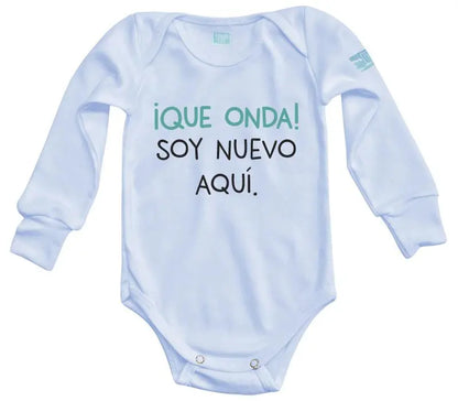 Body Bebe Que Onda Niño - MarchanteMX