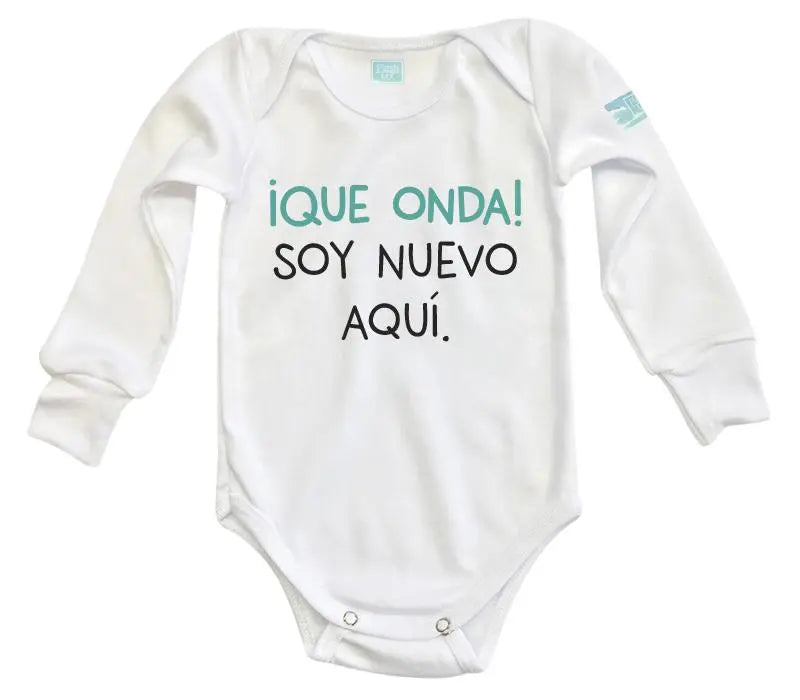 Body Bebe Que Onda Niño - MarchanteMX