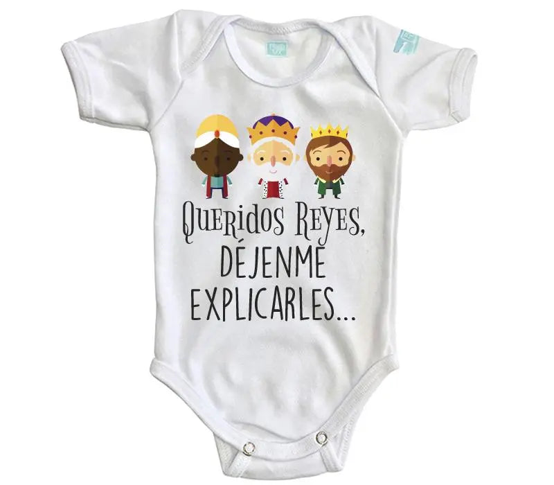 Body Bebe Queridos Reyes Déjenme Explicarles - MarchanteMX