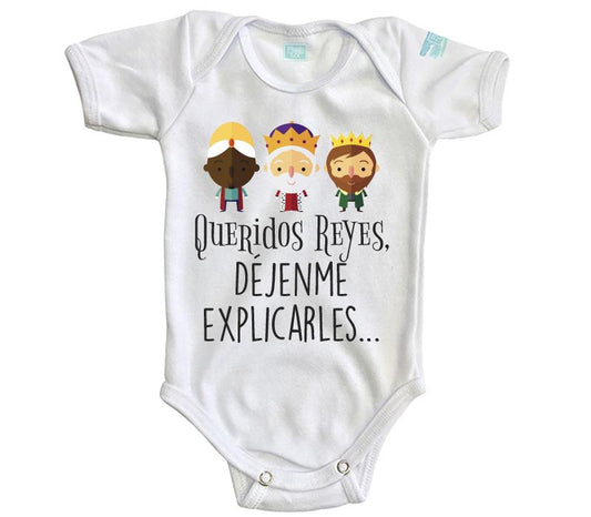 Body Bebe Queridos Reyes Déjenme Explicarles - MarchanteMX