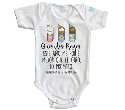 Body Bebe Queridos Reyes Este Año - MarchanteMX