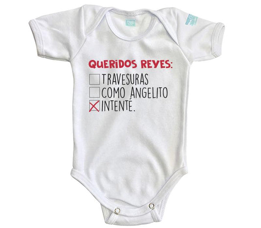 Body Bebe Queridos Reyes Intenté - MarchanteMX