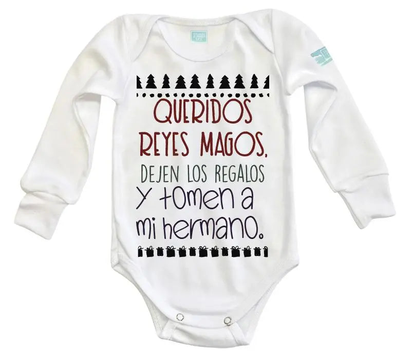 Body Bebe Queridos Reyes Magos - MarchanteMX