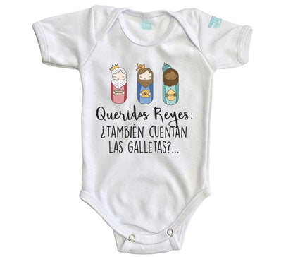 Body Bebe Queridos Reyes También Cuentan - MarchanteMX
