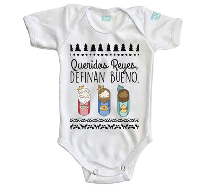 Body Bebe Queridos Reyes Definan Bueno - MarchanteMX