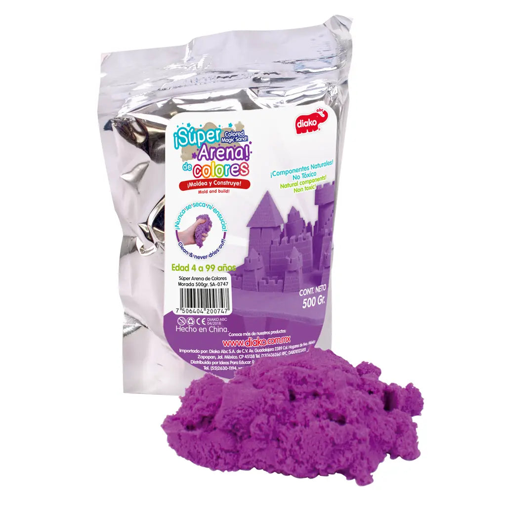 SUPER ARENA MORADO 500GR - Diako Nuevos