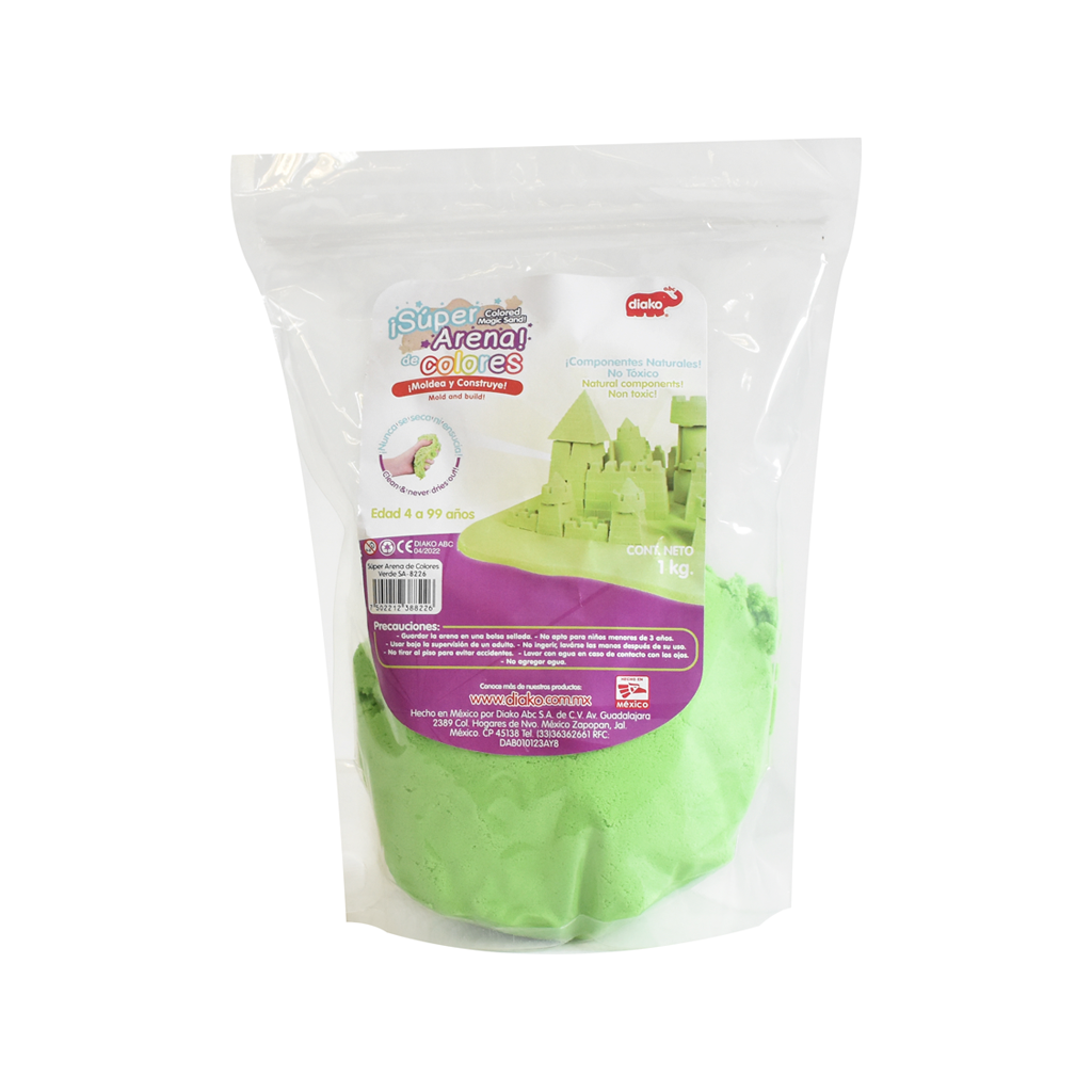 SUPER ARENA VERDE 1KG