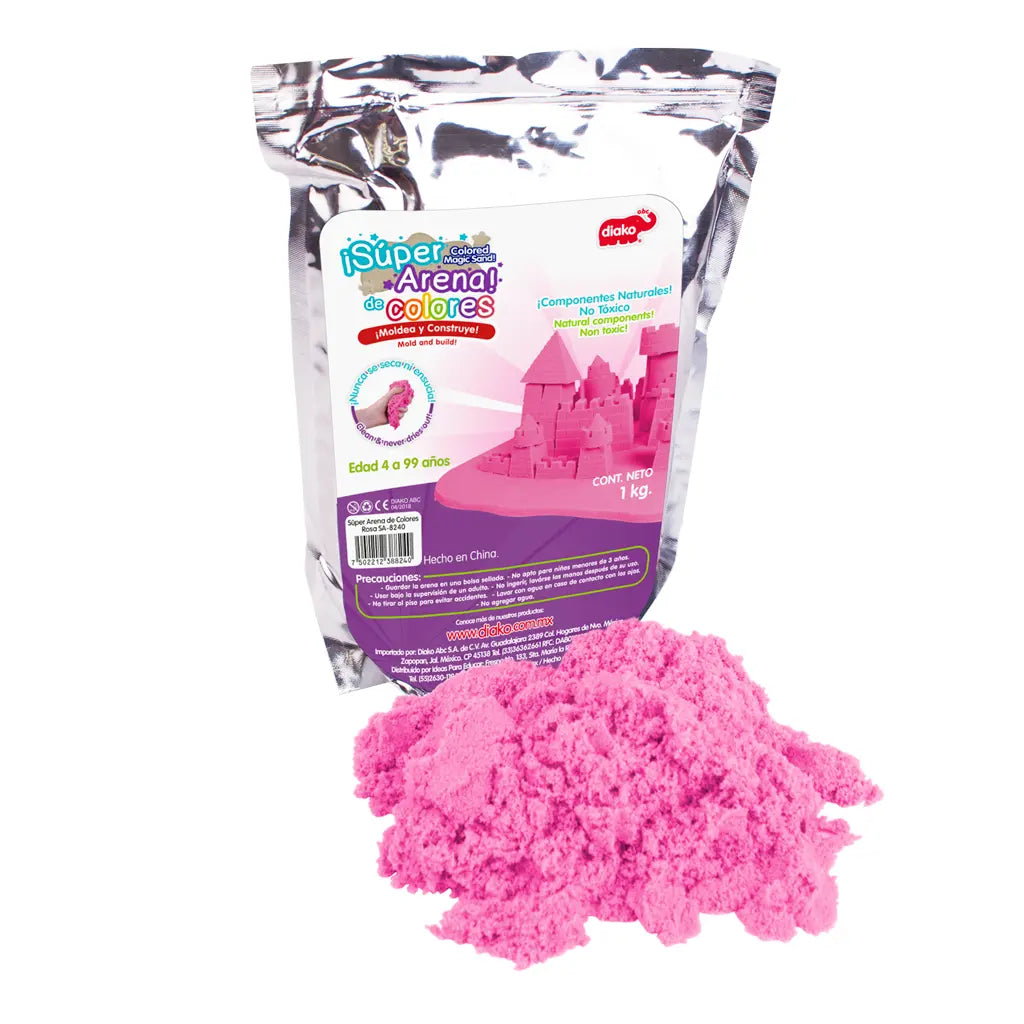 SUPER ARENA ROSA 1KG - Marchante MX