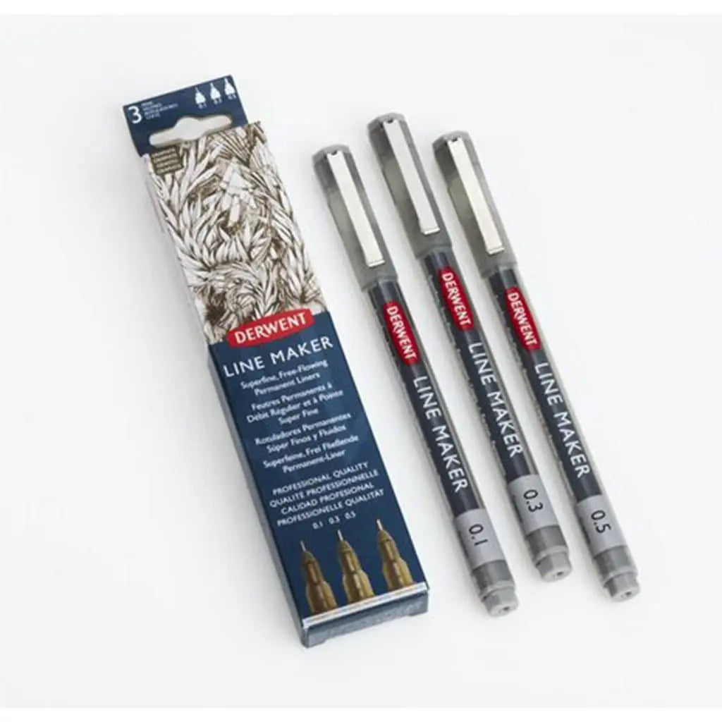 Derwent - Set con 3 piezas de line maker graphite # 2305562 Derwent