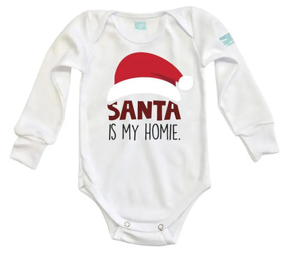 Body Bebe Santa Is My Homie - MarchanteMX