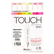 Set De Marcadores Dobles Brush Touch Elegir Colores - MarchanteMX