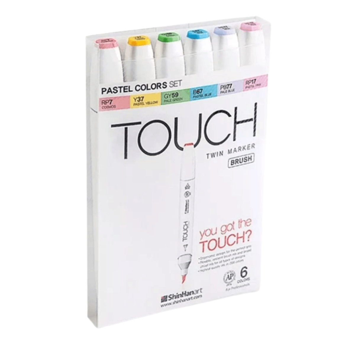Set De Marcadores Dobles Brush Touch Elegir Colores - MarchanteMX