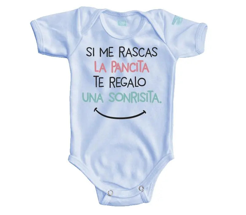 Body Bebe Si me rascas la pancita... - MarchanteMX