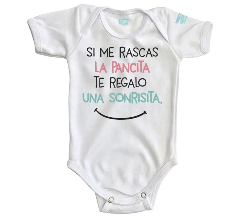 Body Bebe Si me rascas la pancita... - MarchanteMX