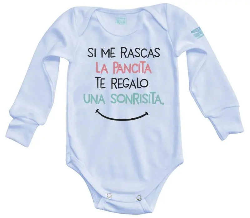 Body Bebe Si me rascas la pancita... - MarchanteMX