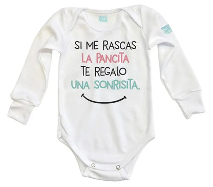 Body Bebe Si me rascas la pancita... - MarchanteMX