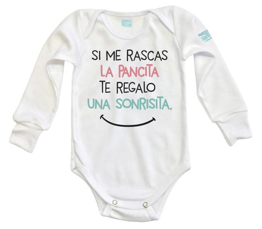 Body Bebe Si me rascas la pancita... - MarchanteMX