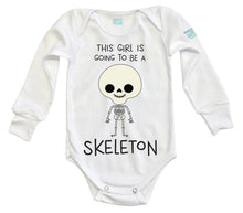 Body Bebe Skeleton Niña - MarchanteMX