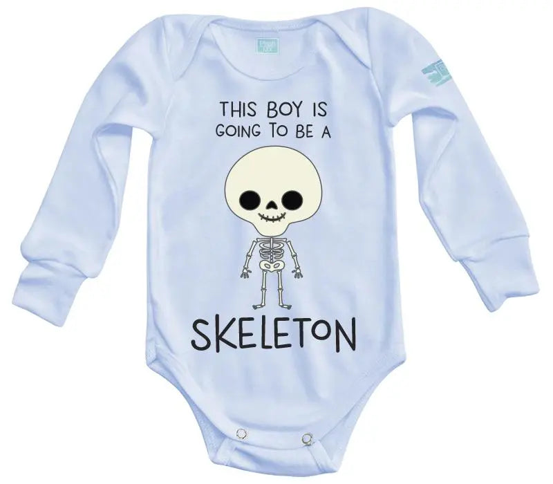 Body Bebe Skeleton Niño - MarchanteMX