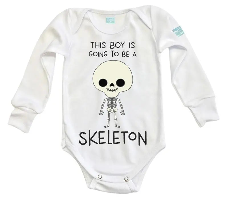 Body Bebe Skeleton Niño - MarchanteMX