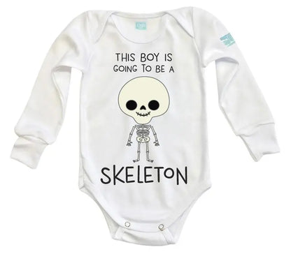 Body Bebe Skeleton Niño - MarchanteMX