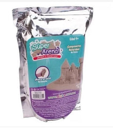 Super Arena Cinética 1 Kg Moldeable Color Arena - MarchanteMX