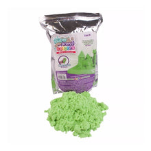 Super Arena Cinética 1 Kg Moldeable Color Verde - MarchanteMX