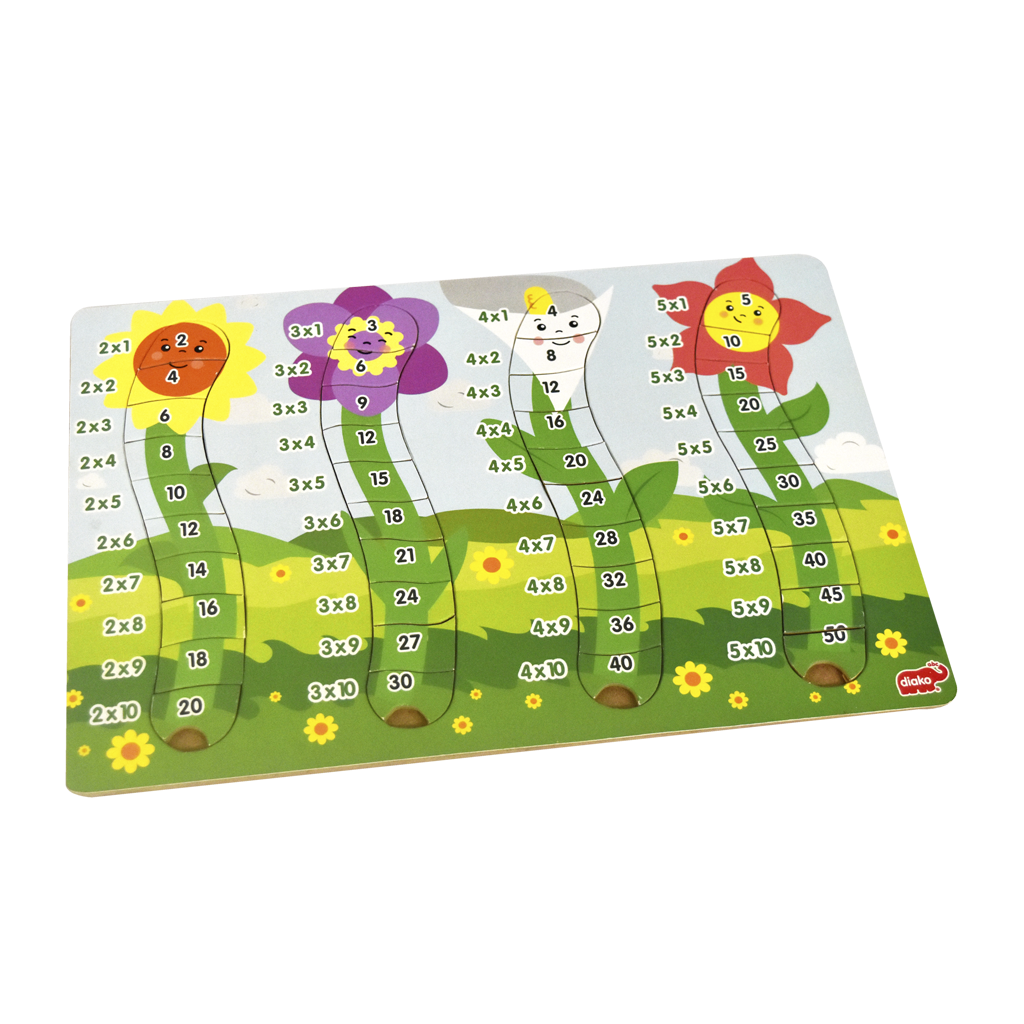 Rompecabezas Tablas de Multiplicar 6-9