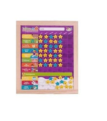 Tablero De Responsabilidades De Madera Para Niños Diako - MarchanteMX