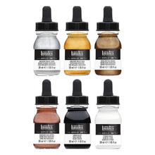 Set De Tintas Metálicas Profesionales Acrílicas Permanentes - MarchanteMX