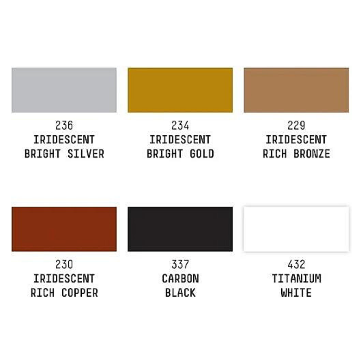 Set De Tintas Metálicas Profesionales Acrílicas Permanentes - MarchanteMX