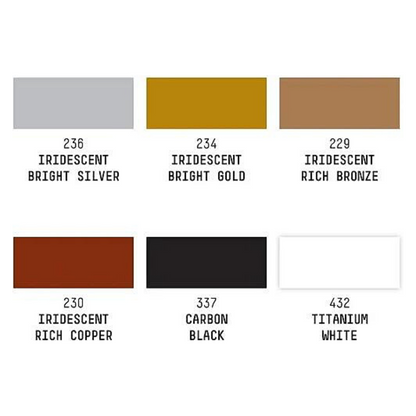 Set De Tintas Metálicas Profesionales Acrílicas Permanentes - MarchanteMX