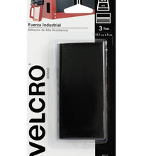 Cinta Adhesiva VELCRO® Alta Resistencia Fuerza Industrial Negra - MarchanteMX