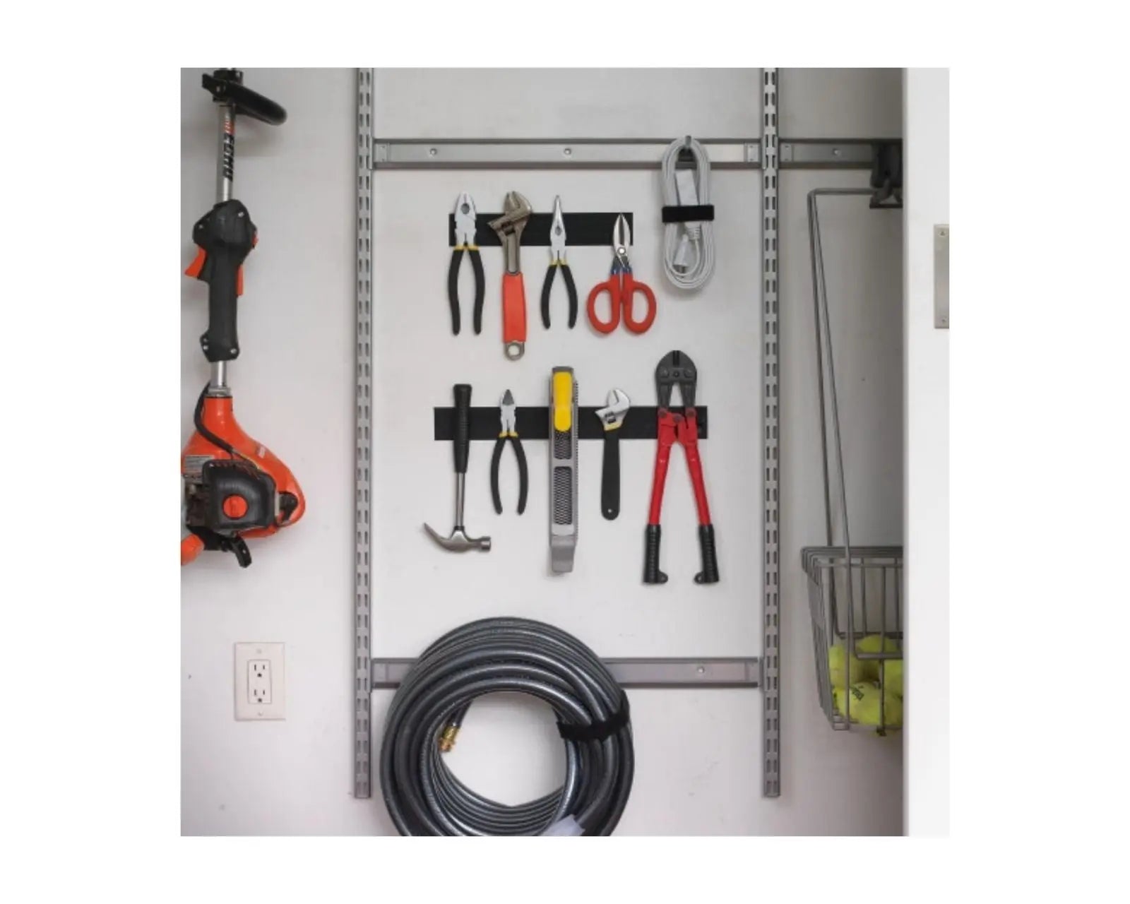 4.5m Cinta Sujetadora Adherible VELCRO® Alta Resistencia Fuerza Industrial Negro - Velcro