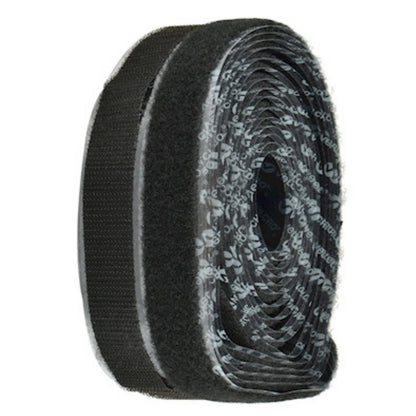 Cinta Sujetadora VELCRO® Organizador de pared Adherible 4.5m Negro - MarchanteMX