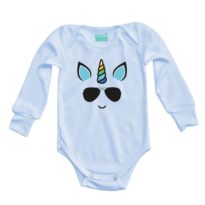 Body Bebé Cara Unicornio Niño - MarchanteMX