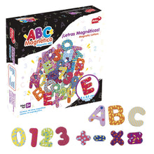 Letras Abc Imán Madera Plástico Didáctico Diako